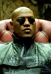 Laurence Fishburne in the Matrix (1999)