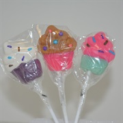 Cupcake Lollipop