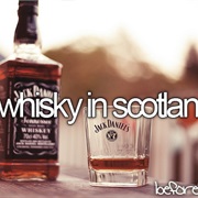 Drink Whisky in Scotland