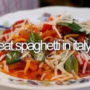 Eat Spaghetti in Italy