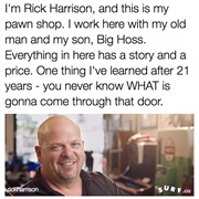 I'm Rick Harrison and This Is My Pawn Shop