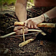 Start a Fire With Only Friction