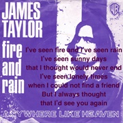 Fire and Rain, James Taylor