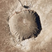 Barringer Metorite Crater in Arizona (1905)