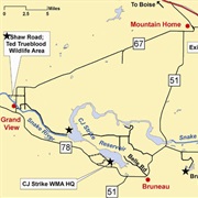 C.J. Strike Wildlife Area, Idaho