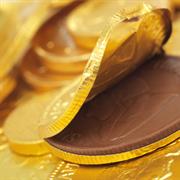 Gold Foiled Chocolate Coins