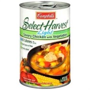 Campbell's Select Harvest Light Savory Chicken With Vegetables Soup
