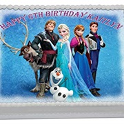 Frozen Cake Topper