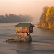 House on Drina River