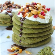 Green Tea Pancakes