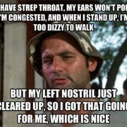 Complaining About Your Cold Symptoms