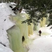 Eben Ice Caves, Nahma