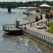 Walk Along River Landing