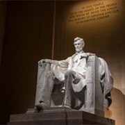Inside Lincoln Memorial