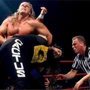 Cactus Jack vs. Triple H – Falls Count Anywhere Street Fight: Raw, Sept. 22, 1997