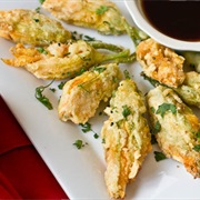Stuffed Squash Blossoms