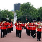 Catch the Changing of the Guards at Buckingham Palace.