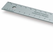 Referred to a Ruler as "Straight-Edge"