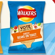 Walkers Cheesy Beans on Toast