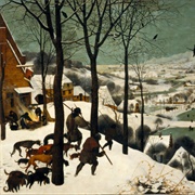 Pieter Bruegel the Elder - The Hunters in the Snow (1565) - Kunsthistorisches Museum, Vienna