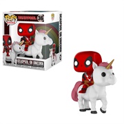 Deadpool Riding Unicorn