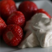 Strawberries & Whipped Cream