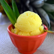 Pineapple Sherbet