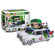 Ecto-1 With Egon Spengler