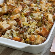 Sausage and Artichoke Stuffing