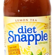 Diet Snapple Lemon Tea