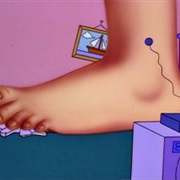 Foot From Monty Python's Flying Circus Opening