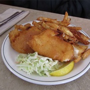 English Style Fish and Chips at Gibson's