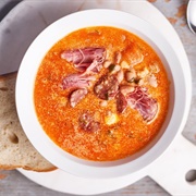 Jókai Bableves (Bean Soup in Mór Jókai Style)