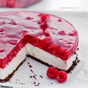 Cheescake With Fruits and Jelly