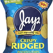Jays Crispy Ridged Potato Chips