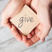 Donate 10.000,- To Charity