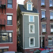 Narrowest House Boston MA