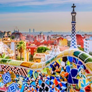 Gaudi's Handiwork in Barcelona, Spain