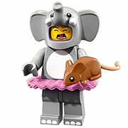 Lego Elephant With Mouse