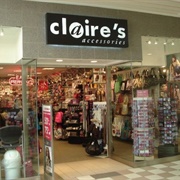 Shopped at Claire's Accessories