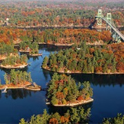 Boat Through the 1000 Islands, ON
