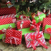 Wrap Christmas Gifts and Put Them Under Thetree