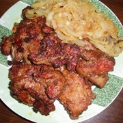 Wątróbka Z Cebulka