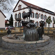 Geissbockbrunnen, Deidesheim