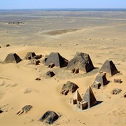 Meroe Pyramids, Sudan