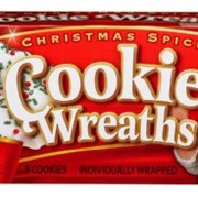 Christmas Spice Cookie Wreaths