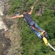 Crocodile Bungee Jumping in Australia
