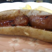 Small Sausage in Large Sausage