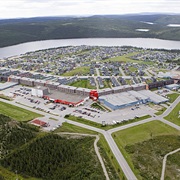 The Fermont Wall, Quebec