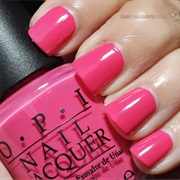 OPI Strawberry Margarita